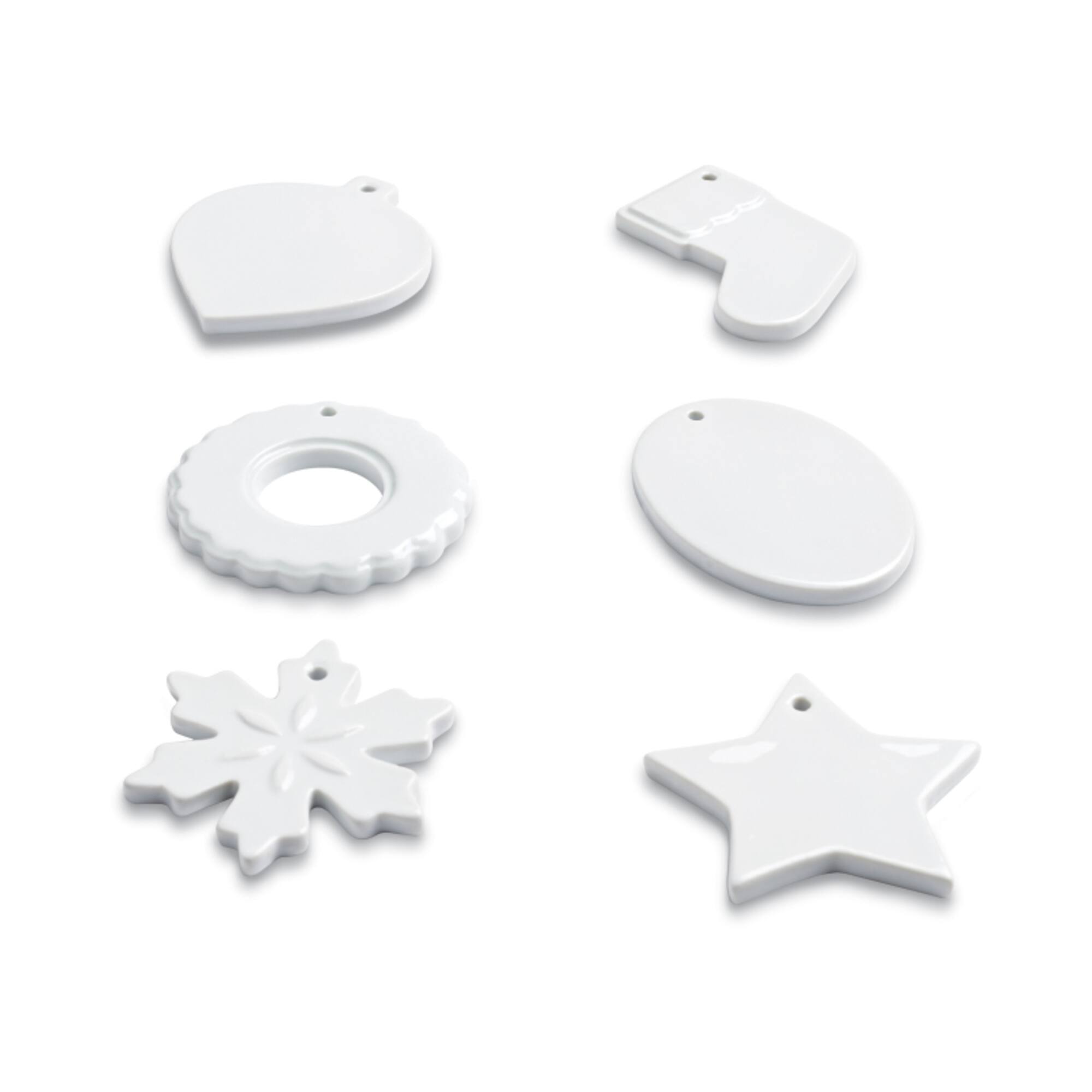 Paint Your Own Porcelain Ornaments